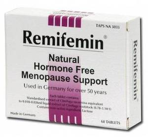 Remifemin: REMIFEMIN MENOPAUSE SUPPORT 60 TABLETS