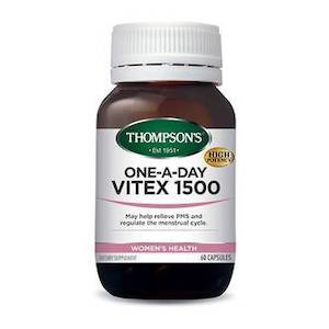 Thompsons: THOMPSON'S VITEX 1500 ONE A DAY 60 CAPS