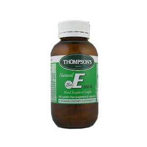 THOMPSON'S NATURAL E 500IU 50 CAPSULES