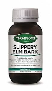 THOMPSON'S SLIPPERY ELM BARK 60 TABLETS