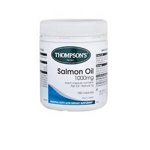 Thompsons: THOMPSON'S SALMON OIL 1000MG 180 CAPSULES
