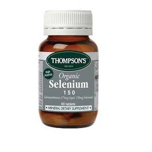 THOMPSON'S ORGANIC SELENIUM 150MCG 60 TABLETS
