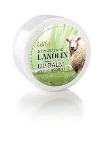 WILD FERNS LANOLIN LIP BALM WITH SHEA BUTTER 15G