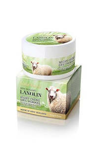 WILD FERNS LANOLIN NIGHT CREME(DRY TO NORMAL) 100G