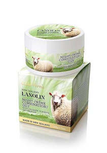 WILD FERNS LANOLIN NIGHT CREME(COMBINATION TO OILY) 100G