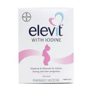 Elevit with IODINE Tablets 100