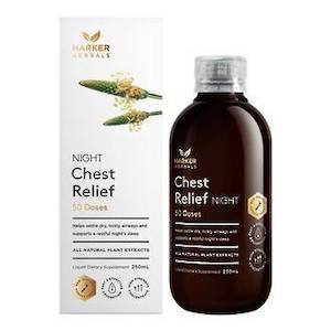 HARKER HERBALS CHEST RELIEF NIGHT 50 DOSES