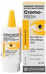 Eye Care: Cromo-Fresh Eye Drops 10ml