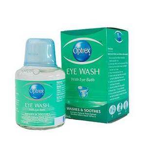 Eye Care: Optrex Eye Solution (with eye bath) 110ml