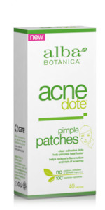Acne Blemish Treatments: Alba Botanica acne dote pimple patches, 40 Patches