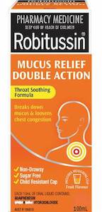 Robitussin Mucus Relief Double Action 100ml