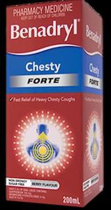 Benadryl: BENADRYL® Chesty Forte Cough Liquid 200ml
