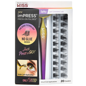 False Eyelashes: KISS imPRESS Press-On Falsies - False Lashes
