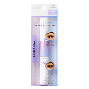 False Eyelashes: KISS Falscara Black Bond & Seal