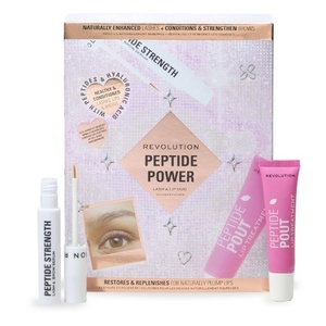 Makeup Revolution Peptide Power - Lash, Brow and Lip Duo Gift Set