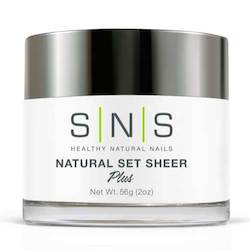 Sns Dipping Powder: SNS Natural Set Sheer 56g (2oz)