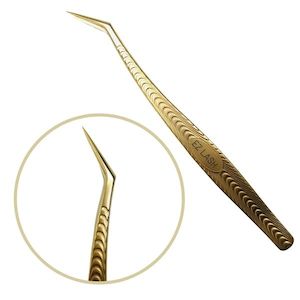 Ez Lash: EZ Lash X Long Slanted Grafting Tweezers