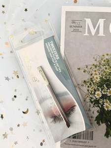 Basic Care: BC - Mirror Polish Slant Tip Tweezer 8cm