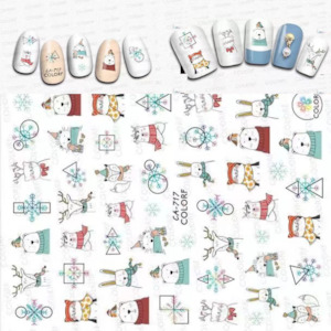 Clearance Items: Xmas Sticker Winter Animals