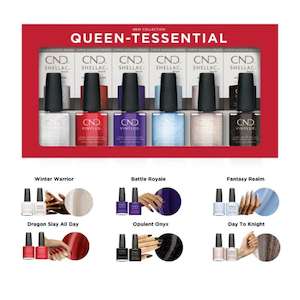 Cnd: CND Shellac & Vinylux Queen-Tessential Holiday Collection Set