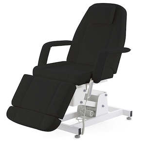 Facial Massage Bed: Black 3-Section Electrical Facial Bed (3 Motors)