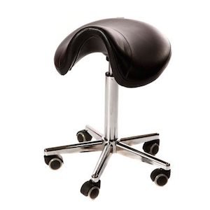 Stools Chairs: Saddle Stool - Black(AC803B)