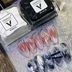 Vinimay: Vinimay - Blooming Nail Lacquer - Black & White Options