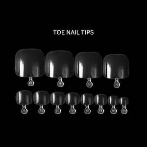 Toe Nail Cover Tips - Clear