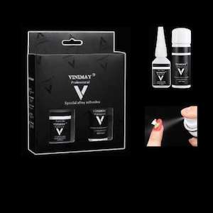 Nail Glues: Vinimay Nail Glue & Curing Spray Kit