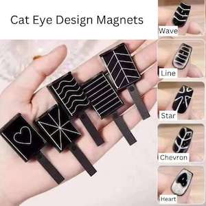 Cat Eye Magnet Design - 5 Pack