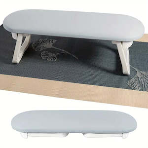 Nail Accessories: Foldable Nail Hand Cushion / Pillow (Grey Color) with Free Table Matt