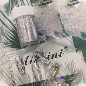 Foils: NA Transfer Foil - Silver Holographic String Effect