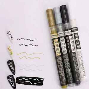 Vinimay - Nail Art Gel Pen Silver