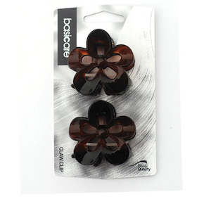 Cutting Capes Accessories: BC - Flower Claw Clip,shell,5cm,pack of 2