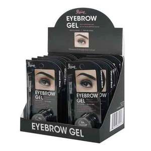 Beauty Treats - Eyebrow Gel Counter Display -(12pcs/pk, Soft Brown)