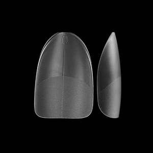 BG Soft Gel Pre-Etched Tips - Short Almond