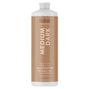 Mine Tan: Medium Dark Pro Spray Mist 1L