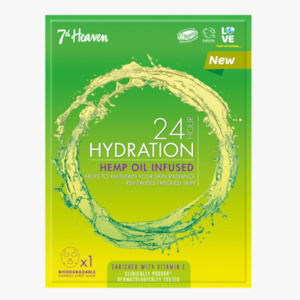 7th Heaven: 7th Heaven 24HR Hydration CBD Infused Sheet Mask