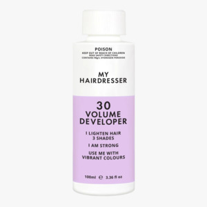 My Hairdresser Developers: My Hairdresser 30 Volume Developer 100ml