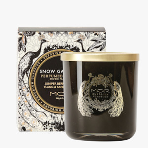 Home Fragrance: MOR Emporium Classics Snow Gardenia Fragrant Soy Candle 380g