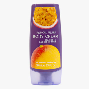 Lotions: Tropical Fruits Mango & Passionfruit Body Cream 200ml