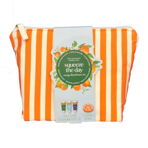 Skincare 1: The Somerset Toiletry Co Squeeze the Day Hand Cream Set Orange 3 x 60ml