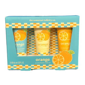 The Somerset Toiletry Co Hand Cream Set Orange 3 x 60ml