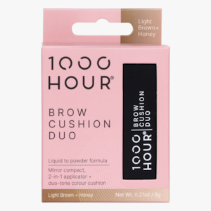 Brows Lashes: 1000 Hour Brow Cushion Duo Light Brown/Honey 6g