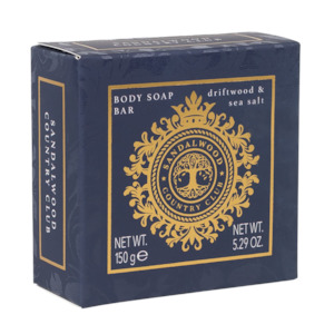Sandalwood & Country Club Driftwood & Sea Salt Soap 150g