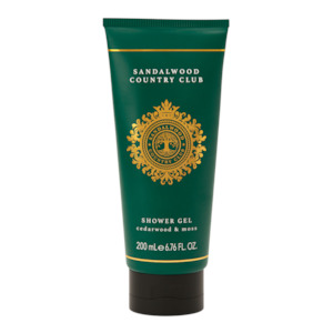 Sandalwood & Country Club Cedarwood & Moss Shower Gel 200ml