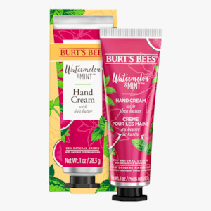 Lotions: Burt’s Bees Watermelon & Mint Hand Cream 28.3g
