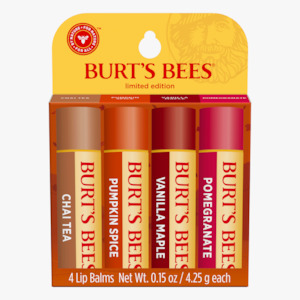 Burt's Bees Sugar & Spice Lip Balm 4 Pack