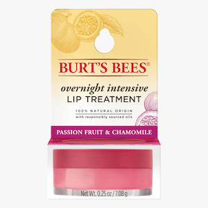 Lip Balms Treatments: Burt's Bees Overnight Lip Treatment Passion Fruit & Chamomile 7.08g