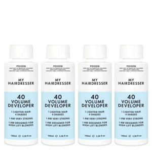 My Hairdresser 40 Volume Developer 4 Pack